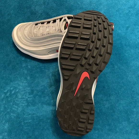 Nike Air Max 97 G Silver Bullet Golf Shoes Mens Size 6 / Women’s 7.5 CI7538-001 - Picture 4 of 8